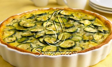 طريقة عمل فطيرة الكوسا الايطالية