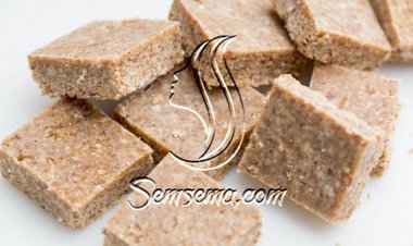 طريقة عمل حلوى التمر بجوز الهند
