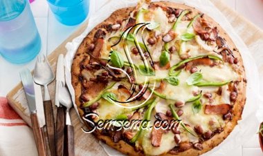 طريقة عمل بيتزا بشرائح الباذنجان