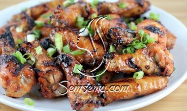 طريقة عمل جوانح دجاج مشوية عالفحم