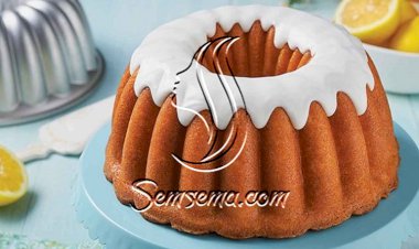 طريقة عمل كيك الليمون سهل