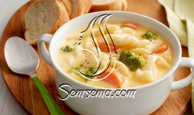 طريقة عمل شوربة خضار بالمعكرونة