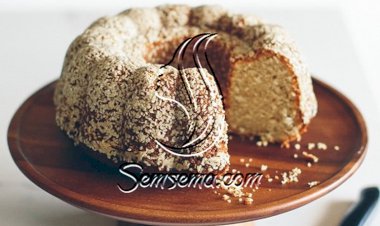 طريقة عمل كيكة السمسم بالهيل والزعفران