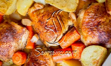 طريقة عمل صينية الدجاج بالبطاطس بالفرن