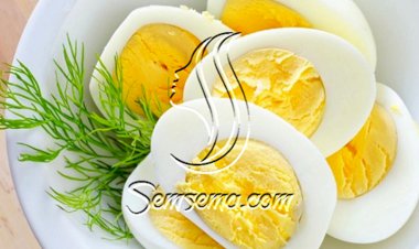 طريقة عمل بيض مسلوق لذيذ