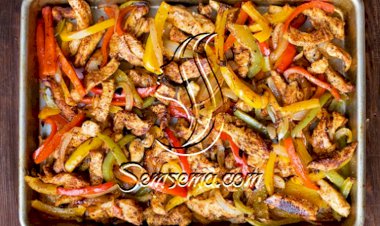 طريقة عمل دجاج مكسيكي بالفرن