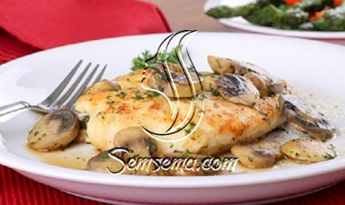 طريقة عمل بيكاتا الدجاج بالمشروم