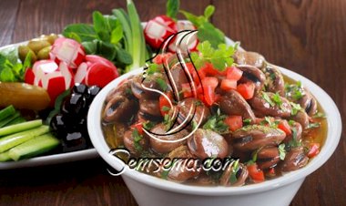 طريقة عمل سلطة الفول المدمس