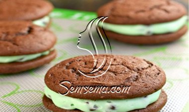 طريقة عمل كوكيز طبقتين سهل جدا