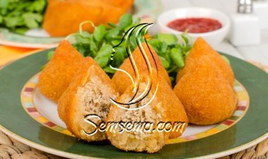 طريقة عمل كبة الدجاج المقلية