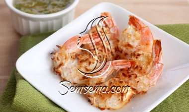 طريقة عمل الروبيان بجوز الهند