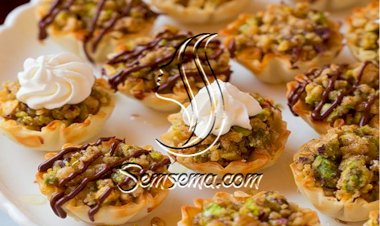 وصفة بقلاوة سهلة ولذيذة وسريعة