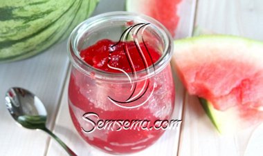 طريقة عمل مربى البطيخ الاحمر