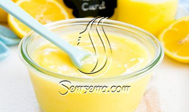 طريقة عمل كاسترد الليمون اللذيذ