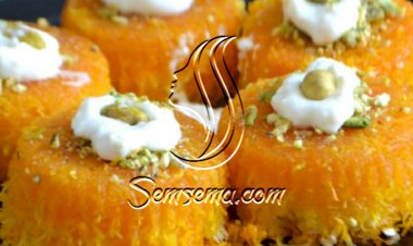 طريقة عمل الكنافة كب كيك السهلة