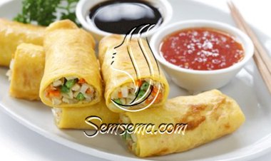 طريقة عمل سبرينغ رول صيني