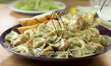 طريقة عمل باستا بيستو الدجاج