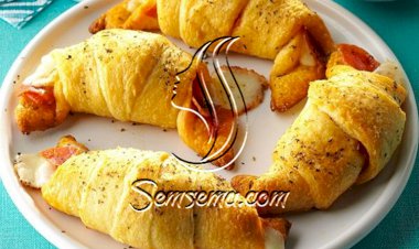 طريقة عمل الكرواسون باللحمة المفرومة