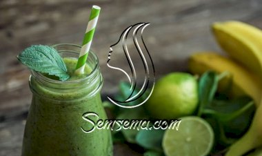 طريقة عمل سموثي ليمون ونعناع