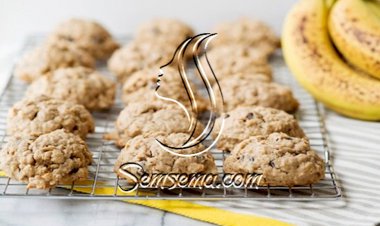 طريقة عمل كوكيز بالموز بنكهة مميزة جدا
