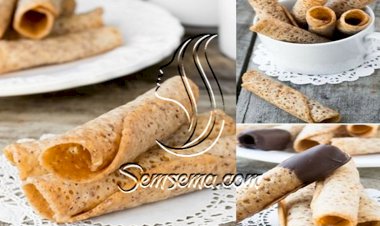 طريقة عمل بسكويت الويفر بالبيت