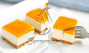 طريقة عمل تشيز كيك قمر الدين