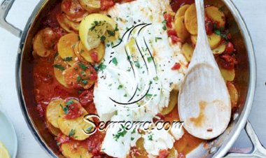 طريقة عمل صينية السمك الفيليه بالفرن بالبطاطس