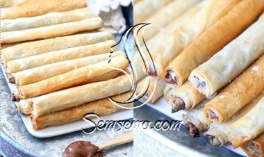 طريقة عمل رقائق النوتيلا السهلة