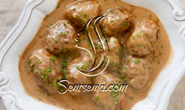 طريقة عمل كفتة داود باشا بالصلصة البيضاء