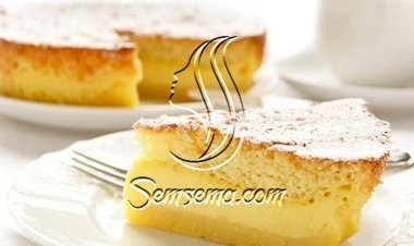 طريقة عمل الكيكة السحرية