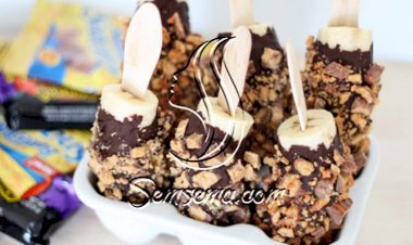 طريقة عمل حلويات باردة بالموز