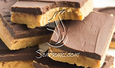 طريقة عمل حلى الفول السوداني البارد