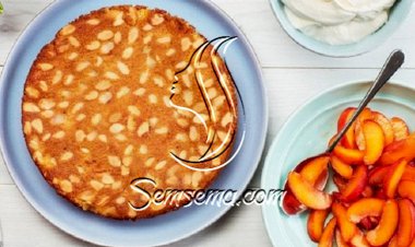 طريقة عمل كيكة الدراق الطازج