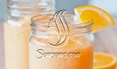 طريقة عمل عصير البرتقال بالحليب