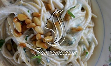 طريقة عمل السباغيتي بالزبادي