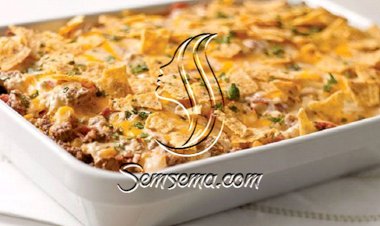 طريقة عمل صينية الدجاج بالتورتيلا