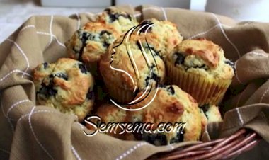 طريقة عمل مافن التوت الازرق