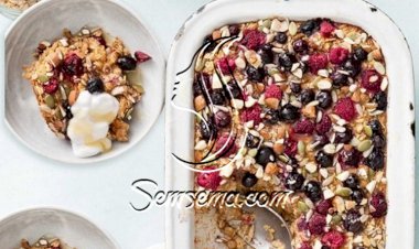 طريقة عمل بودنج التوت