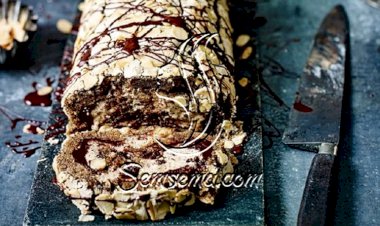 طريقة عمل كيكة النسكافيه بالصوص