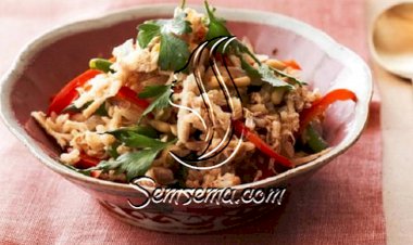 طريقة عمل رز بالخضار والدجاج