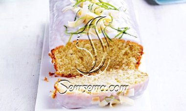 طريقة عمل كيك الليمون وجوز الهند