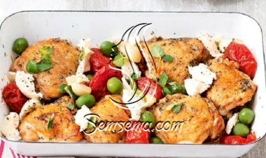 طريقة عمل الدجاج بالزيتون الاخضر