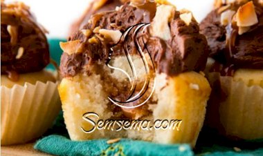 طريقة عمل كب كيك جوز الهند الرطب