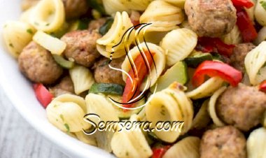 طريقة عمل باستا بكرات اللحم