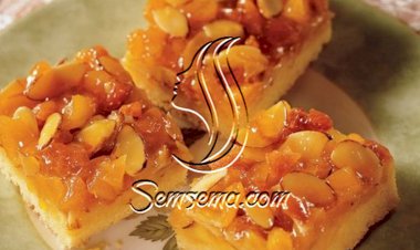 طريقة عمل كيكة المشمش الطازج