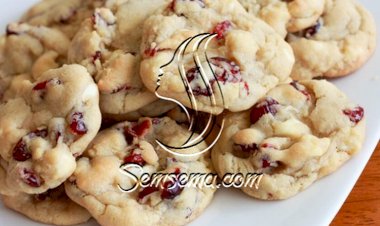 طريقة عمل كوكيز بالكرز