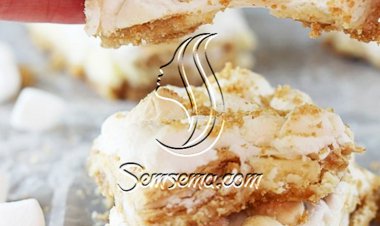 طريقة عمل تشيز كيك المارشميلو