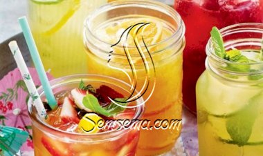 طريقة عمل عصير المانجو مع البرتقال