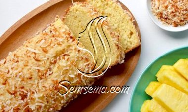 طريقة عمل كيكة اناناس سهلة