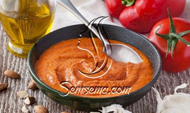 طريقة عمل صوص الرومسكو افضل صوص لـ السمك و الربيان